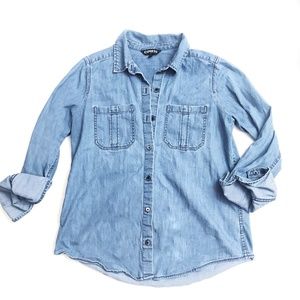 Long Sleeve Denim Shirt *FALL ESSENTIAL*